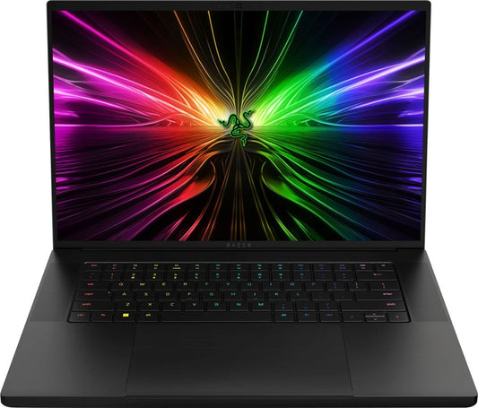 Razer - Blade 16 - 16" Gaming Laptop - OLED QHD + 240 Hz - Intel i9 -14900HX - NVIDIA GeForce RTX 4090 - 32 GB RAM - 2 TB SSD - Black