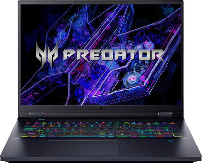 Acer - Predator Helios 18 Gaming Laptop - 18" 2560 x 1600 IPS 240Hz – Intel i9-14900HX – GeForce RTX 4090 - 32GB DDR5 – 1TB SSD - Abyssal Black